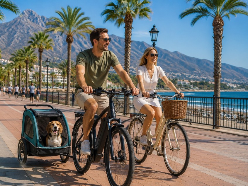 Walk or Ride to the Beach on the Costa del Sol?
